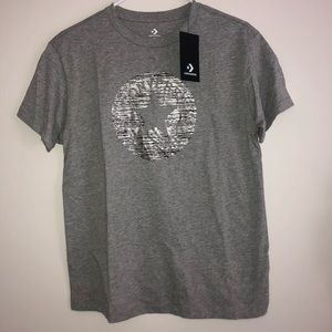 New! Converse Reflective Logo T-Shirt